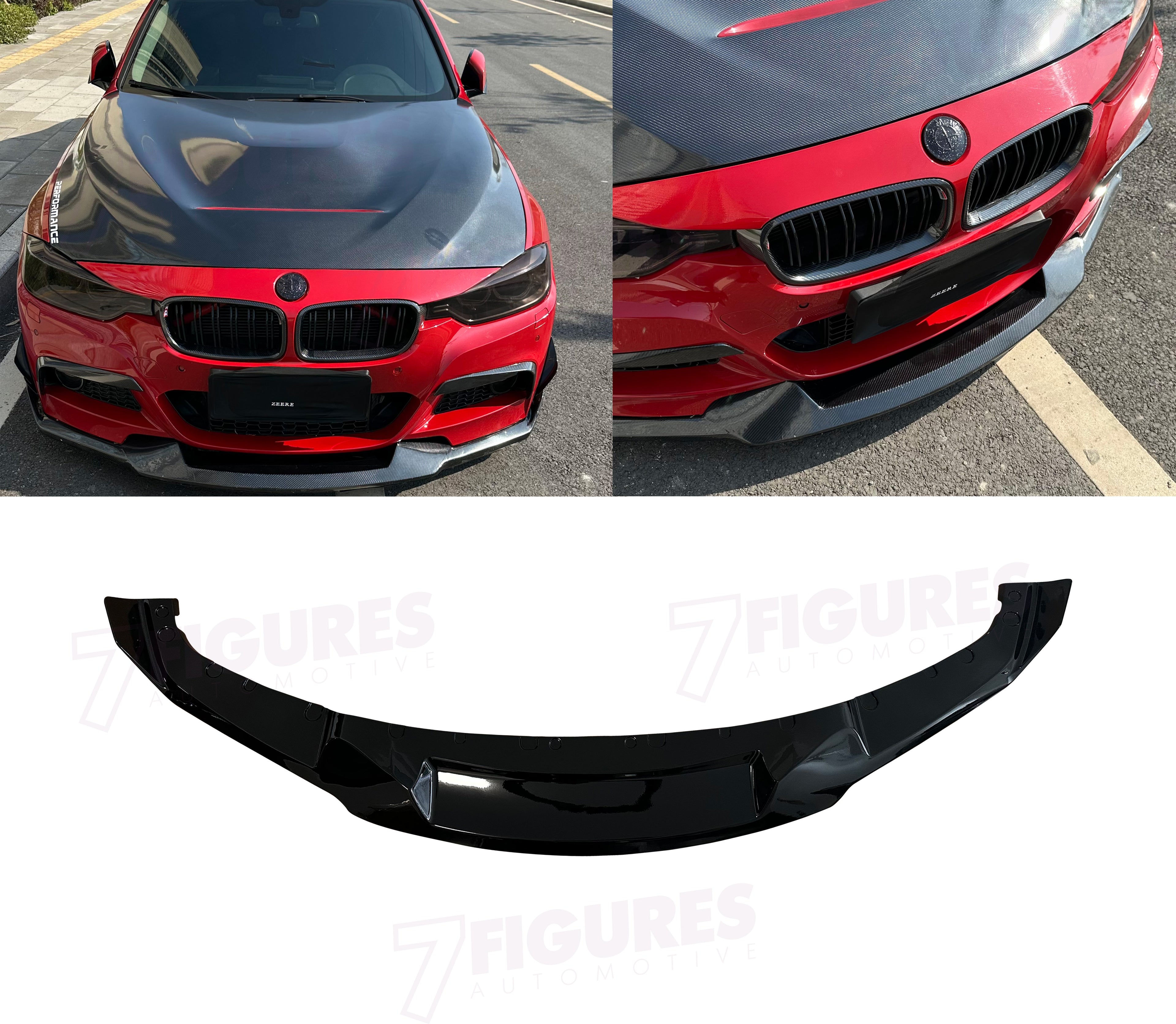 7FIGURE-MAD front lip for BMW