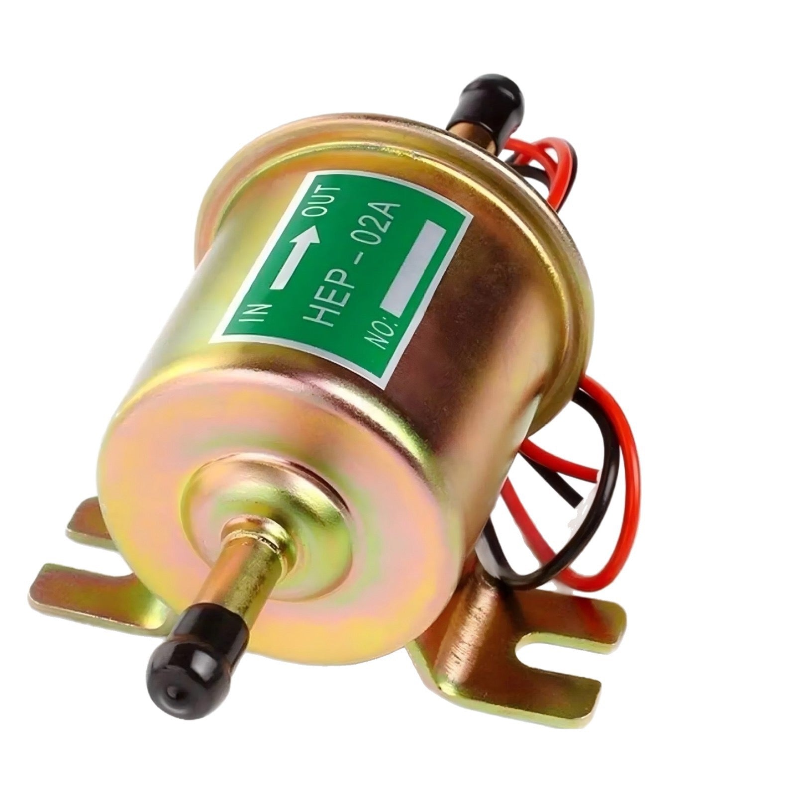 Universal oil pump, diesel pump, HEP-02A fuel pump, electronic pump, 12V/24V, copper-clad aluminium