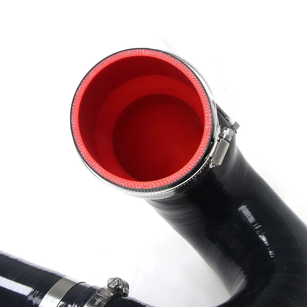 F-Chassis High-Flow Front Mount Cold Air Intake System (Multi-Ply Reinforced Silicone Setup for Gen 1 B58 3.0T / N55 Platforms)