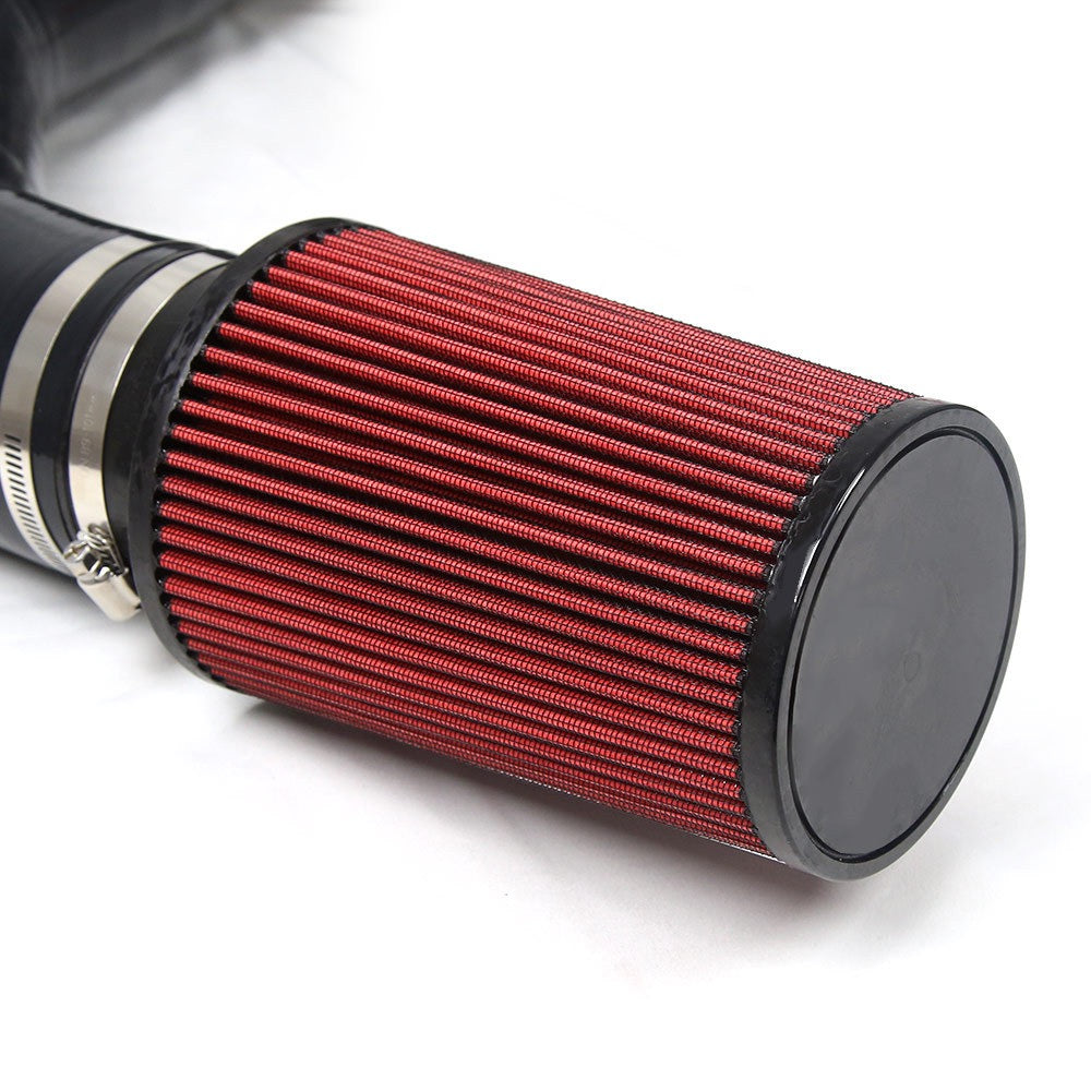 F-Chassis High-Flow Front Mount Cold Air Intake System (Multi-Ply Reinforced Silicone Setup for Gen 1 B58 3.0T / N55 Platforms)