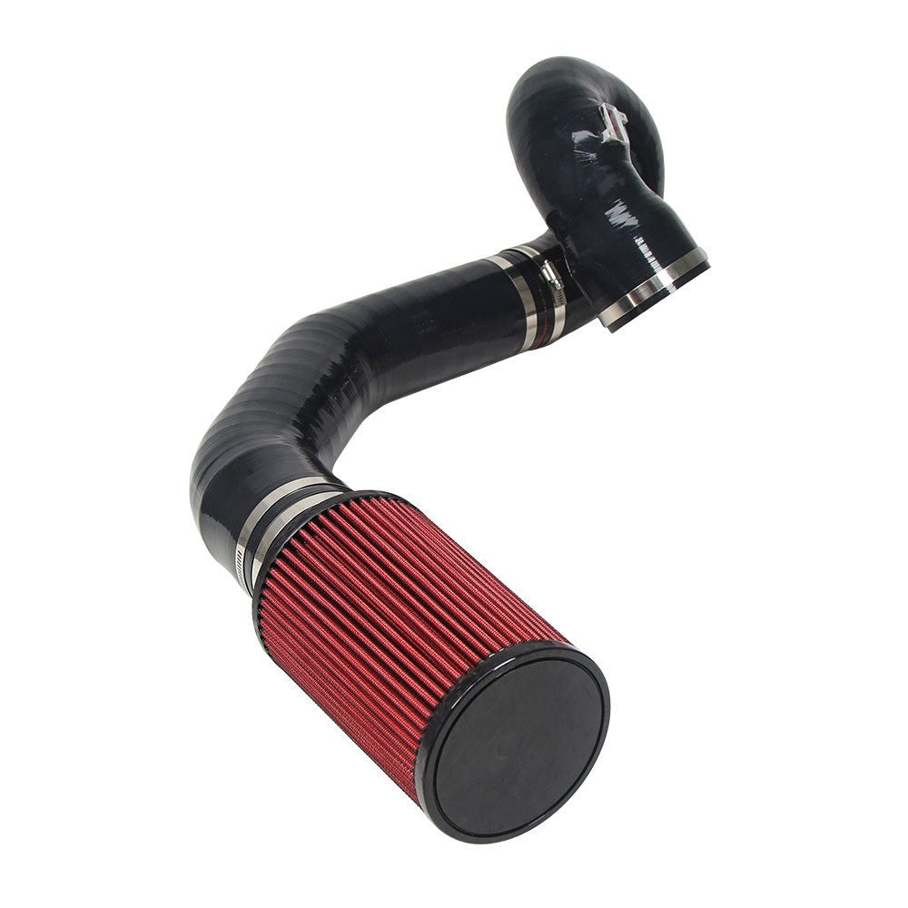 F-Chassis High-Flow Front Mount Cold Air Intake System (Multi-Ply Reinforced Silicone Setup for Gen 1 B58 3.0T / N55 Platforms)