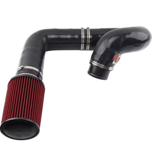 F-Chassis High-Flow Front Mount Cold Air Intake System (Multi-Ply Reinforced Silicone Setup for Gen 1 B58 3.0T / N55 Platforms)