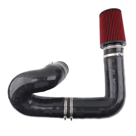 F-Chassis High-Flow Front Mount Cold Air Intake System (Multi-Ply Reinforced Silicone Setup for Gen 1 B58 3.0T / N55 Platforms)