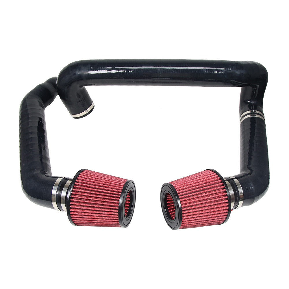 BMW G8X S58 Front-Mount Open Cold Air Intake System (Reinforced Silicone Extension Kit)