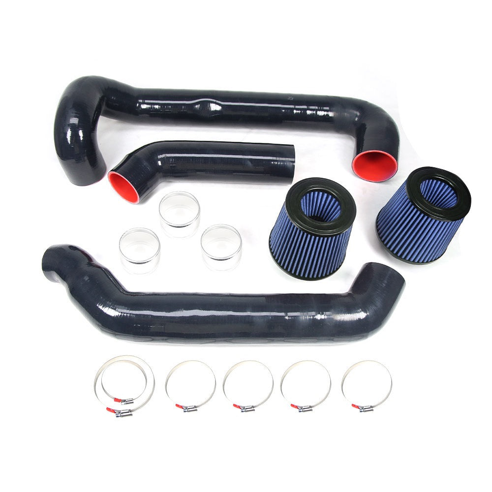 BMW G8X S58 Front-Mount Open Cold Air Intake System (Reinforced Silicone Extension Kit)