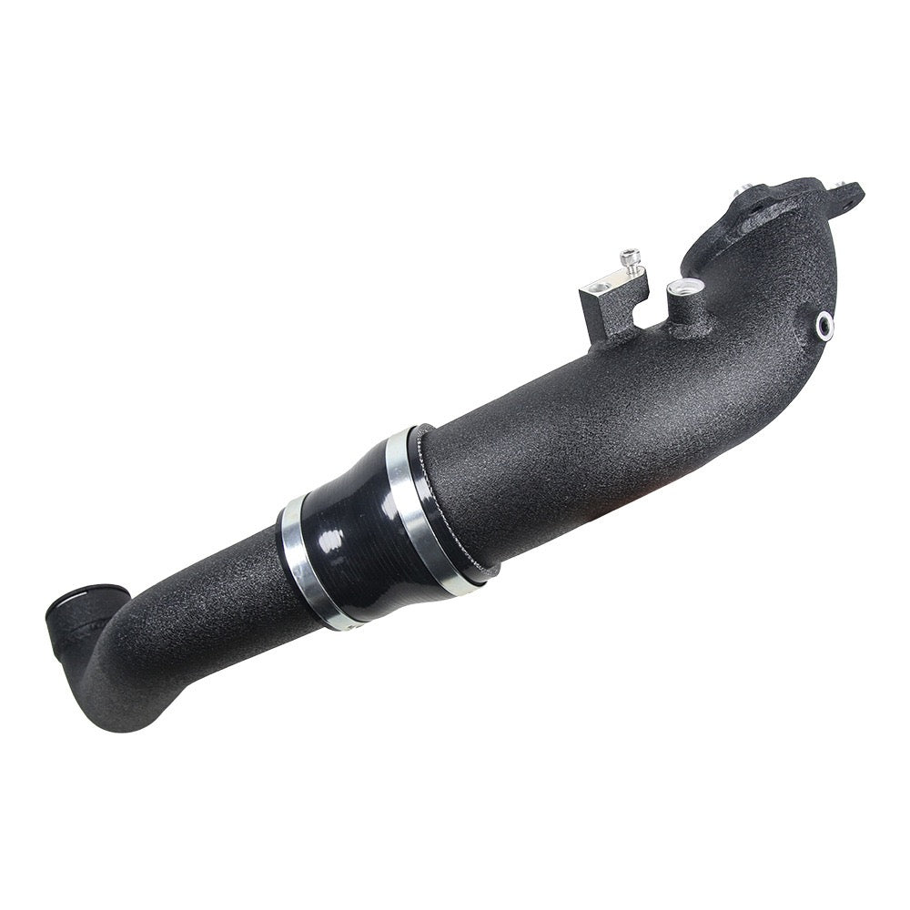BMW B58 Gen 1 High-Performance Pie-Cut Titanium Charge Pipe Kit (Burnt Blue/Purple Finish)