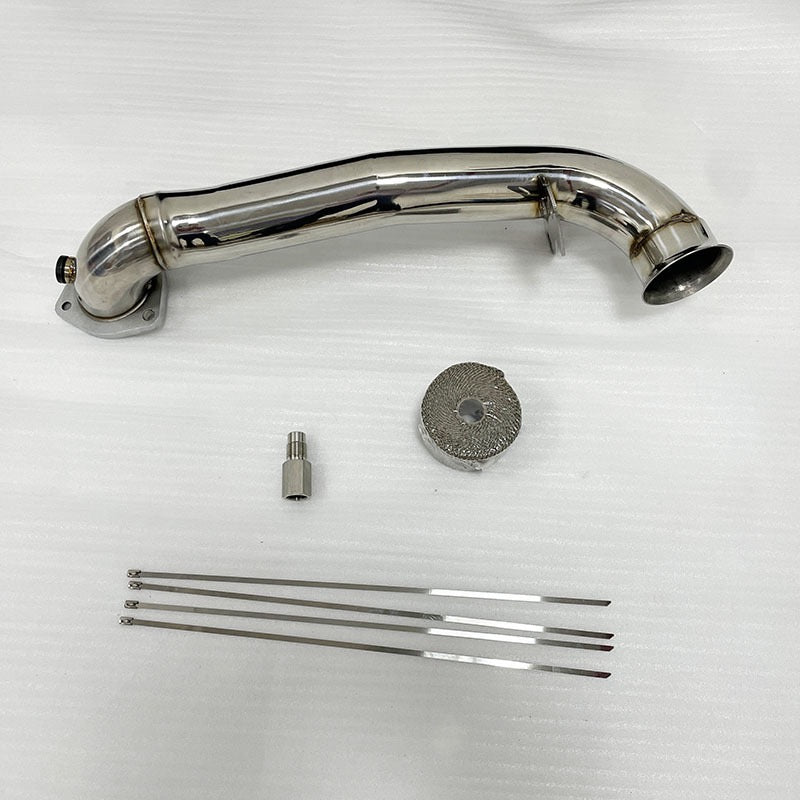 VW Golf MK7 GTI / Golf R Auxiliary Front-Mount Intercooler & High-Flow Downpipe Combo Kit (EA888 Gen 3 1.8T/2.0T TSI)