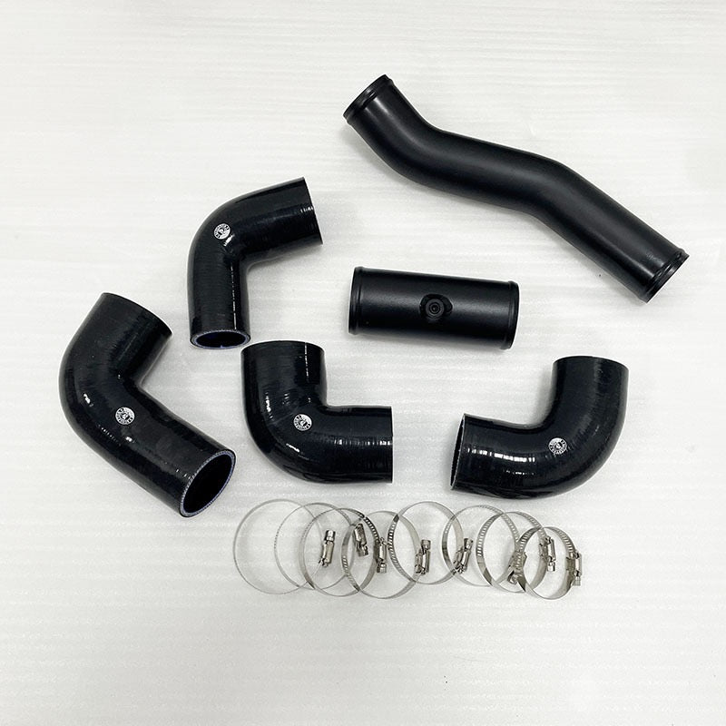 VW Golf MK7 GTI / Golf R Auxiliary Front-Mount Intercooler & High-Flow Downpipe Combo Kit (EA888 Gen 3 1.8T/2.0T TSI)