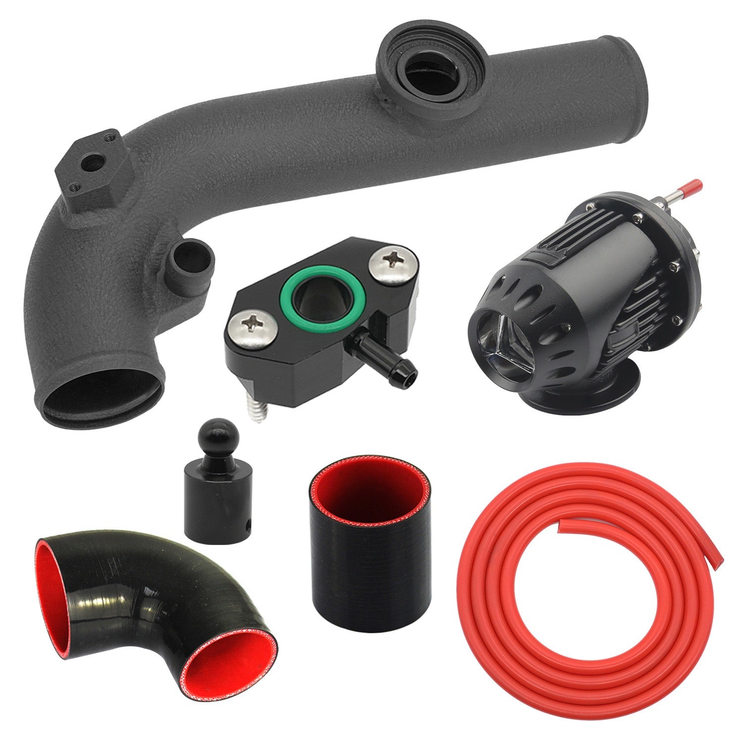 Performance Turbo Intake Charge Pipe & Blow-Off Valve (BOV) Kit for VW EA211