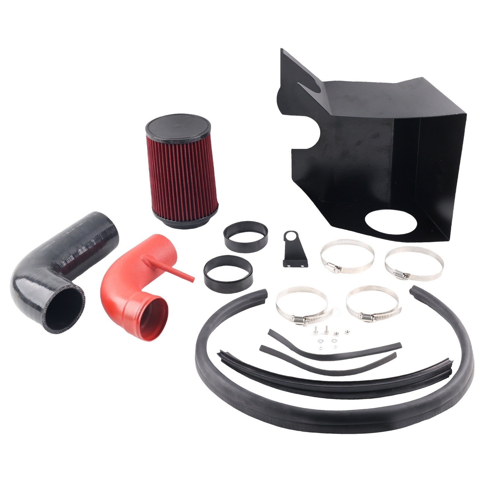 High-Performance Aluminum Air Intake Pipe for VW Golf Mk7, Seat Leon, Audi A3 (EA211 1.2T / 1.4 TFSI)