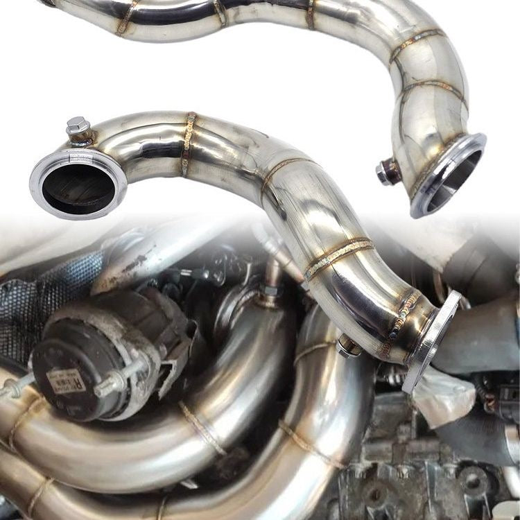 BMW N54 E90/E91/E92/E93 Stainless Steel Straight Pipe Header Section Exhaust System