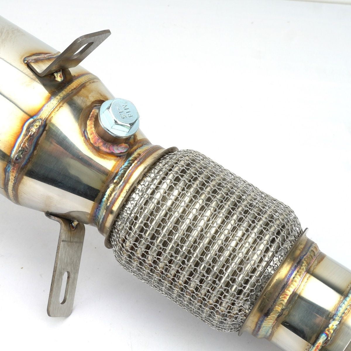 BMW exhaust manifold modification for N26 engine models F20, F21, 228i, F30, F32, F33, 420i, 428i