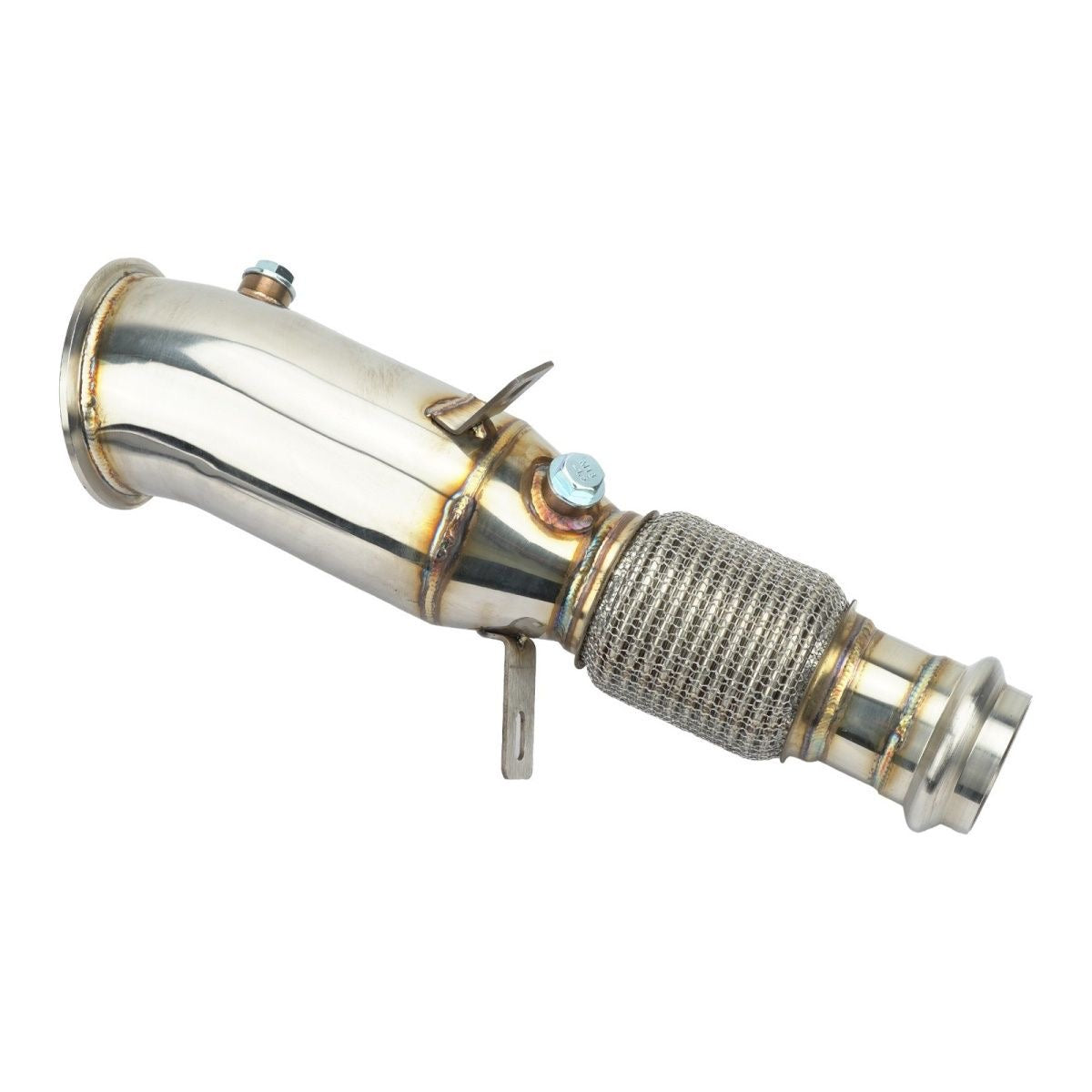 BMW exhaust manifold modification for N26 engine models F20, F21, 228i, F30, F32, F33, 420i, 428i