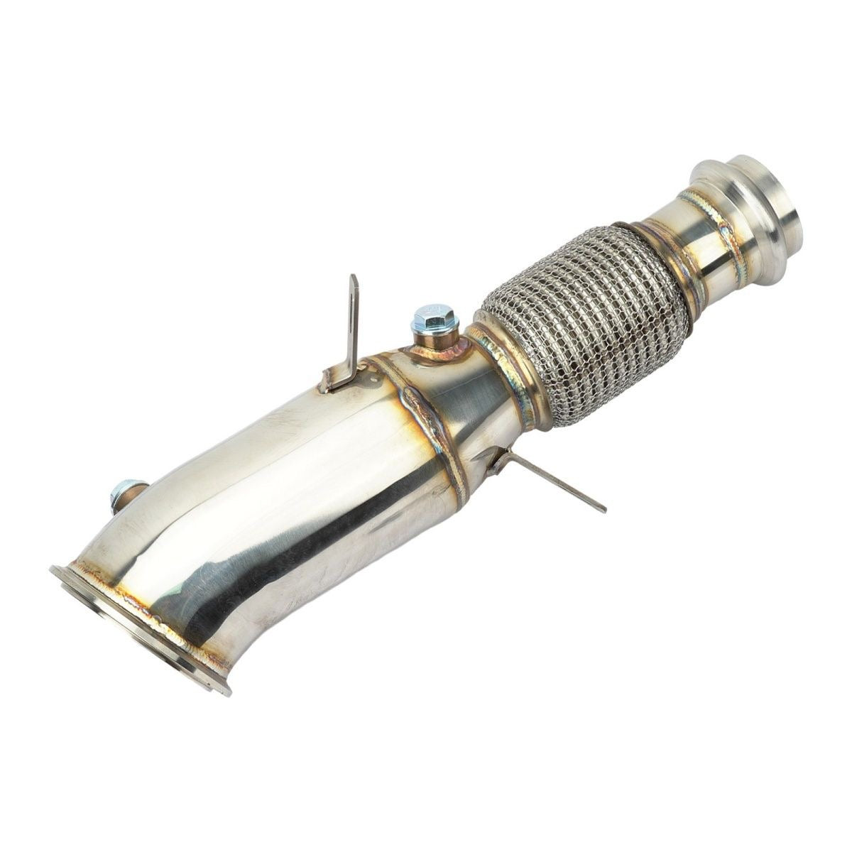 BMW exhaust manifold modification for N26 engine models F20, F21, 228i, F30, F32, F33, 420i, 428i