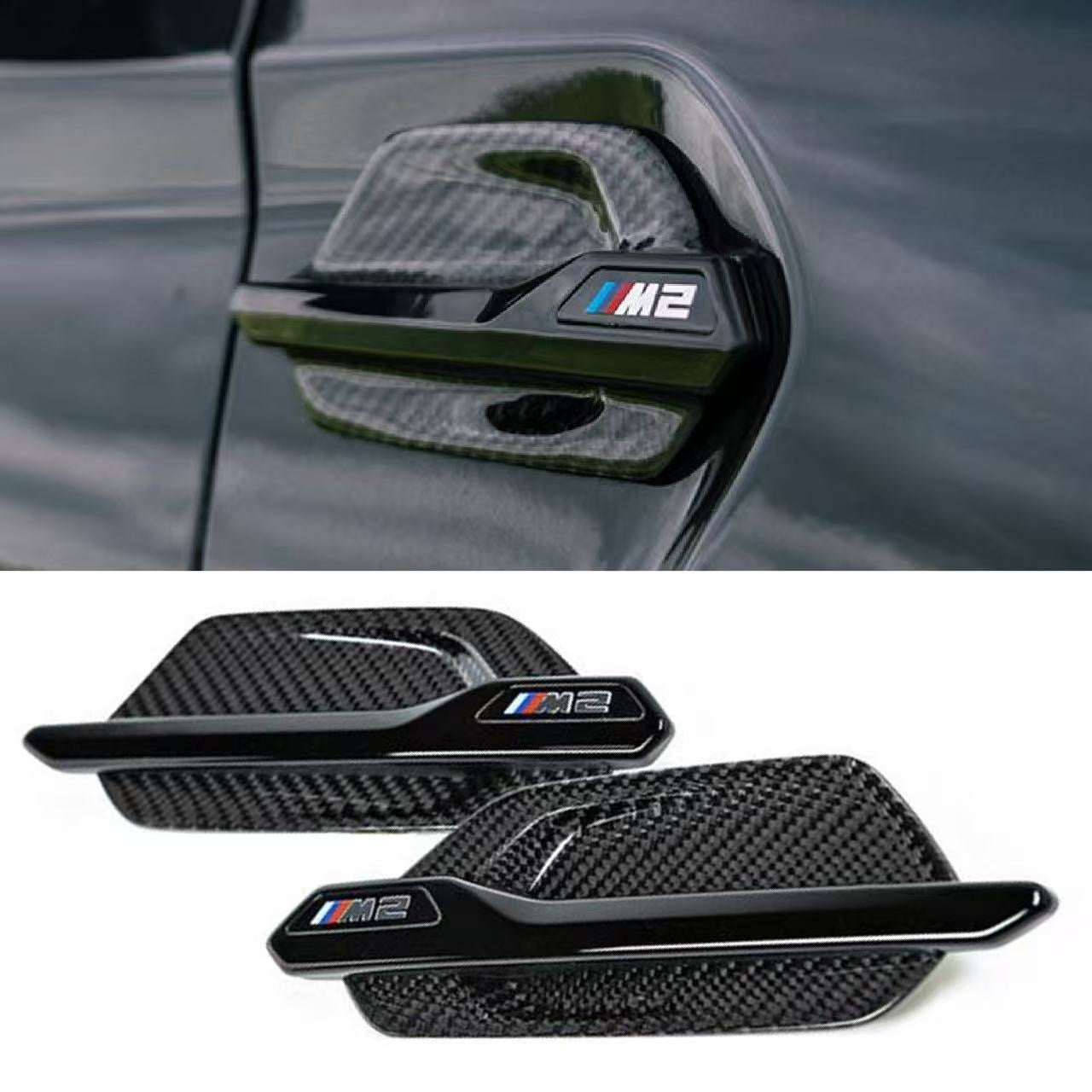 BMW 2016-2018 M2F87 Carbon Fiber High-Quality Spoiler Panel Modification: Spoiler Side Vent, Side Marking