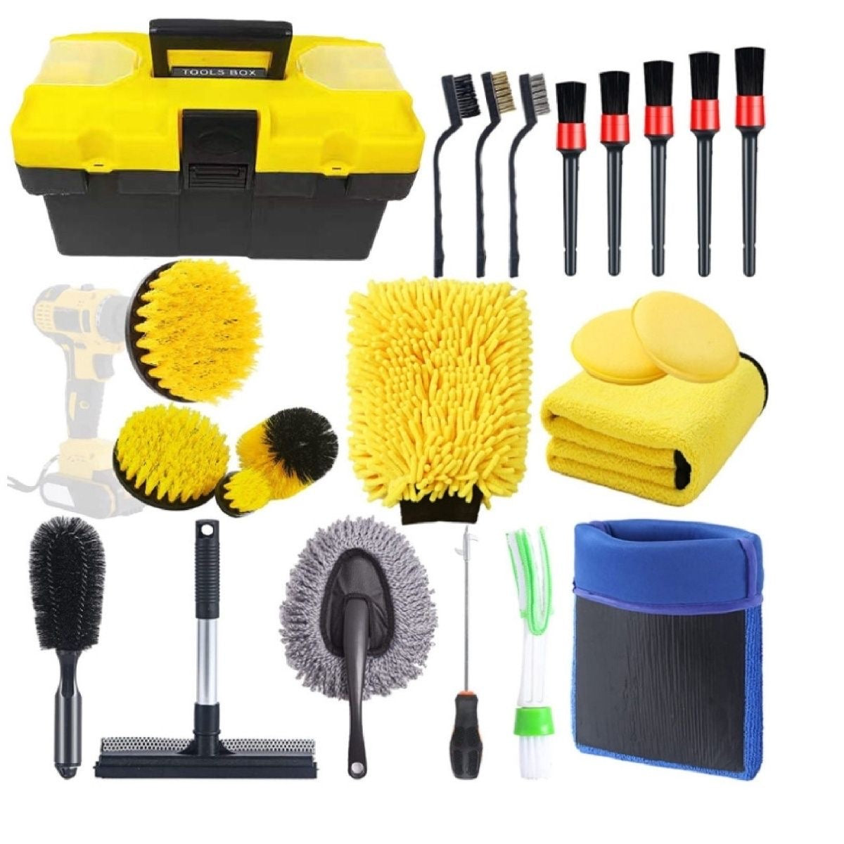The Ultimate Professional Car Detailing Kit – All-In-One Cleaning & Polishing System
