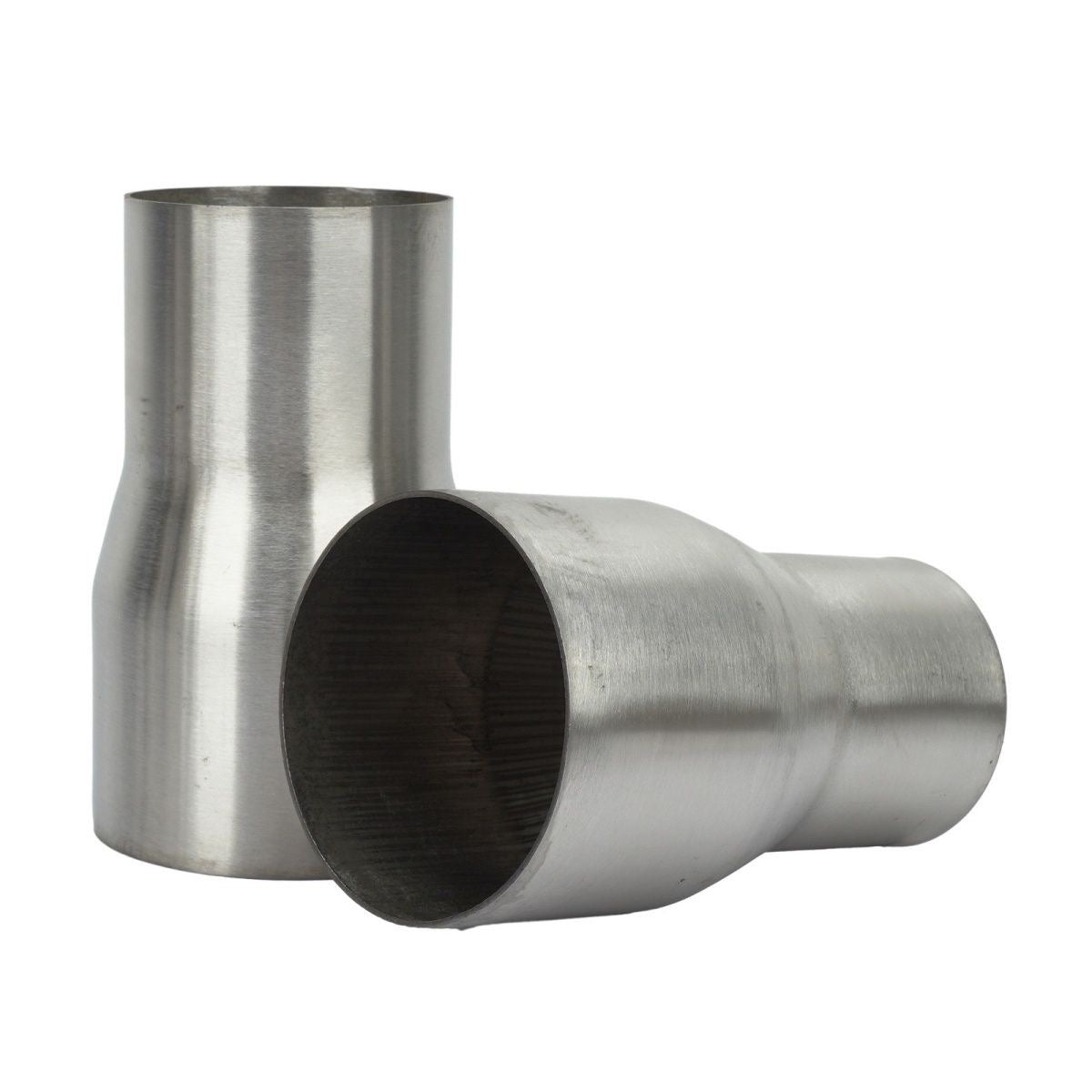 Premium Stainless Steel Exhaust Component Adapter / Reducer Pipe Connector 51/57/63/76/89/102mm