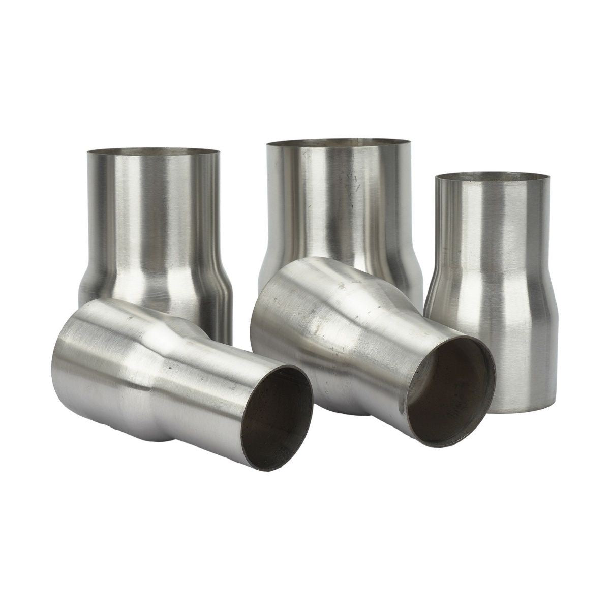 Premium Stainless Steel Exhaust Component Adapter / Reducer Pipe Connector 51/57/63/76/89/102mm
