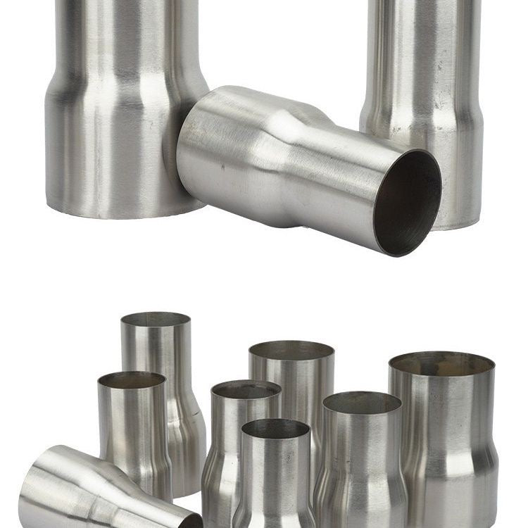 Premium Stainless Steel Exhaust Component Adapter / Reducer Pipe Connector 51/57/63/76/89/102mm