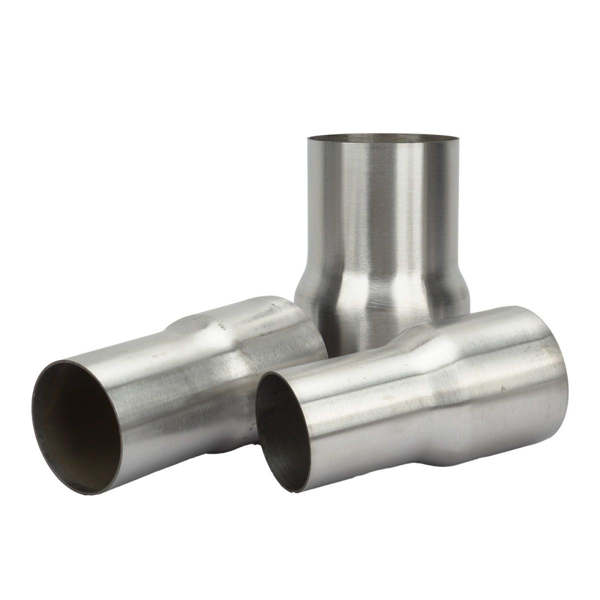 Premium Stainless Steel Exhaust Component Adapter / Reducer Pipe Connector 51/57/63/76/89/102mm