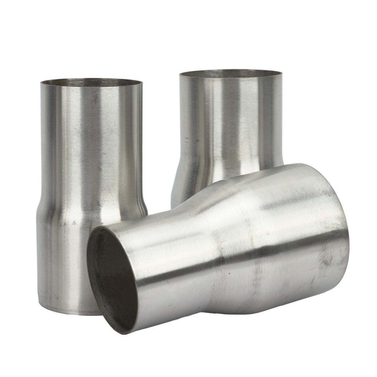 Premium Stainless Steel Exhaust Component Adapter / Reducer Pipe Connector 51/57/63/76/89/102mm