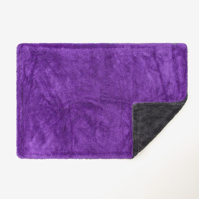 Premium 1200-1400GSM Twisted Loop Microfiber Car Drying Towels | Ultrasonic Edgeless, Scratch-Free & Lint-Free