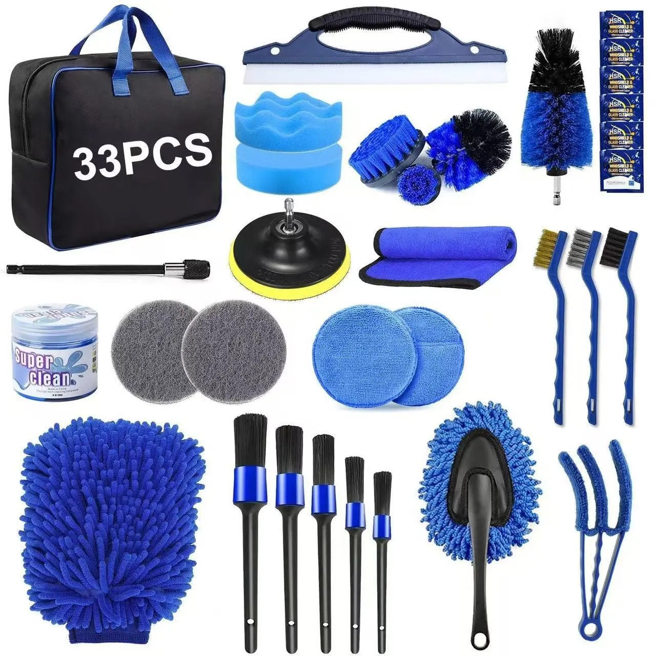 The Ultimate Professional Car Detailing Kit – All-In-One Cleaning & Polishing System