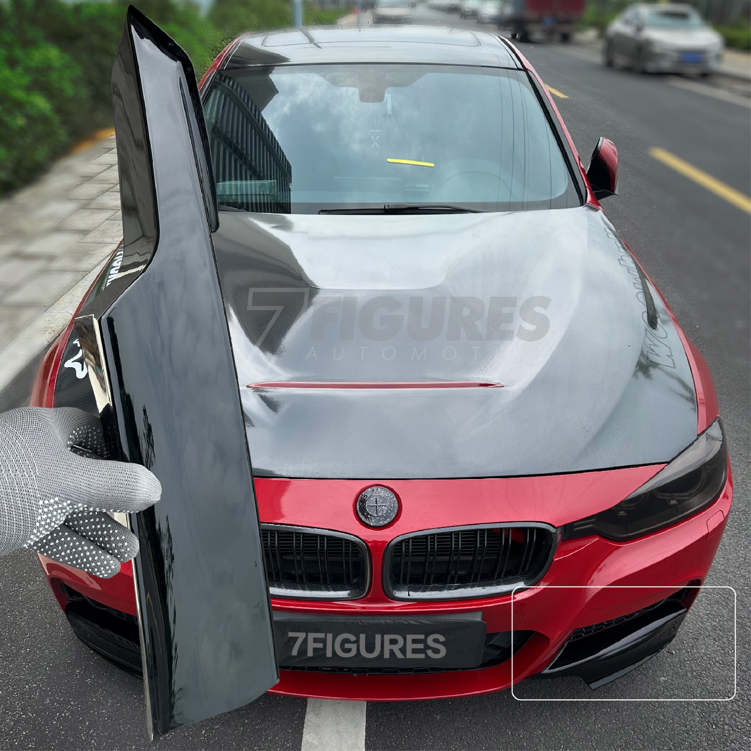 Premium ABS Front Bumper Lip Splitter Aprons for BMW 3-Series F30 / F31 (2013 - 2019)