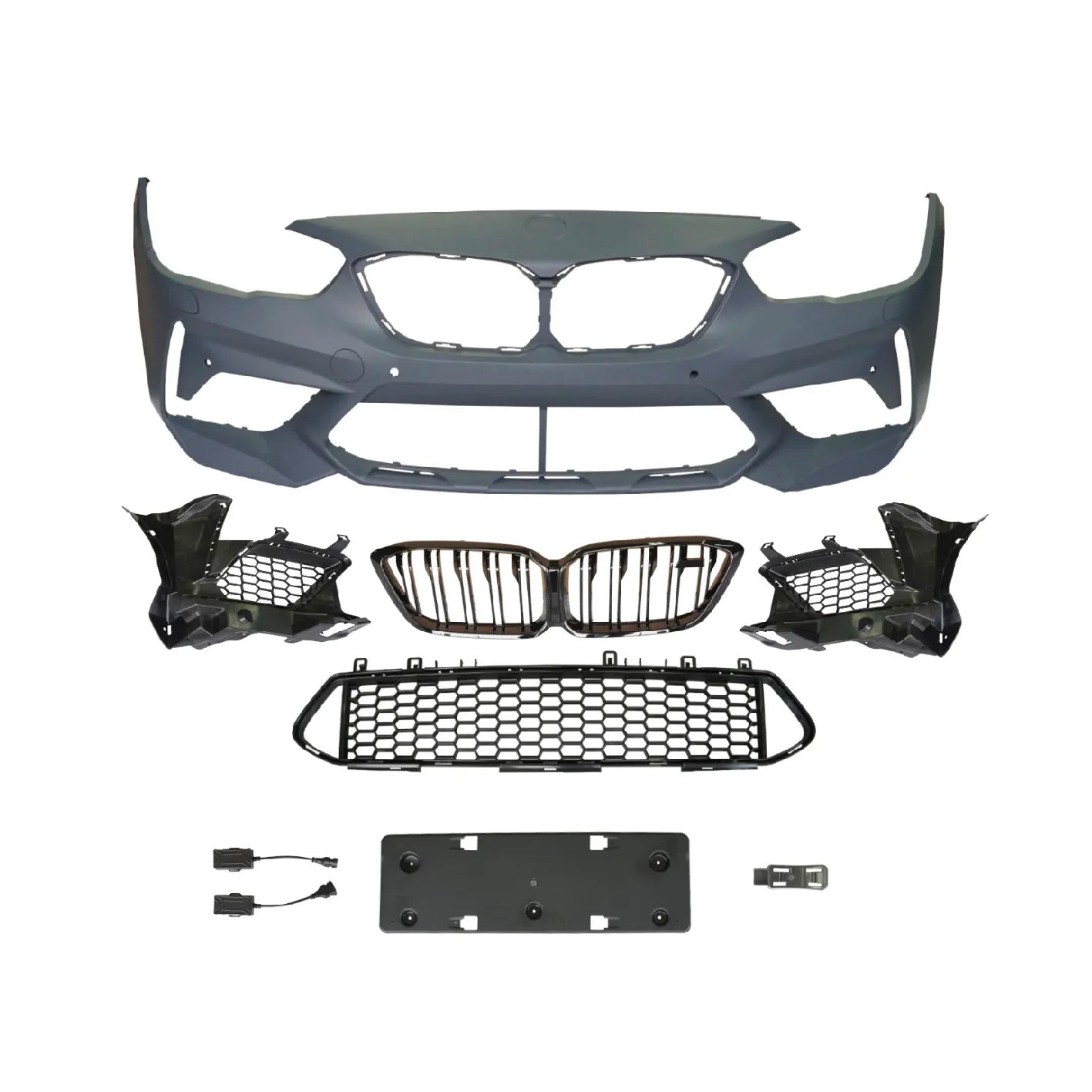 M2 Competition Style Front Bumper Conversion Kit for BMW 1-Series F20 LCI (2015 - 2019)