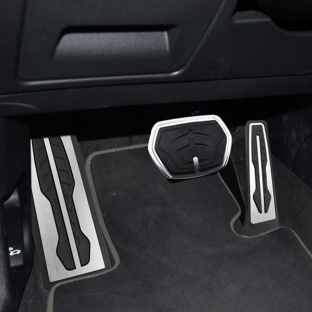 BMW 3 Series, 4 Series, 5 Series, X1, X3, X5, X6, Concept Models. Metal pedal modifications for the accelerator and brake.