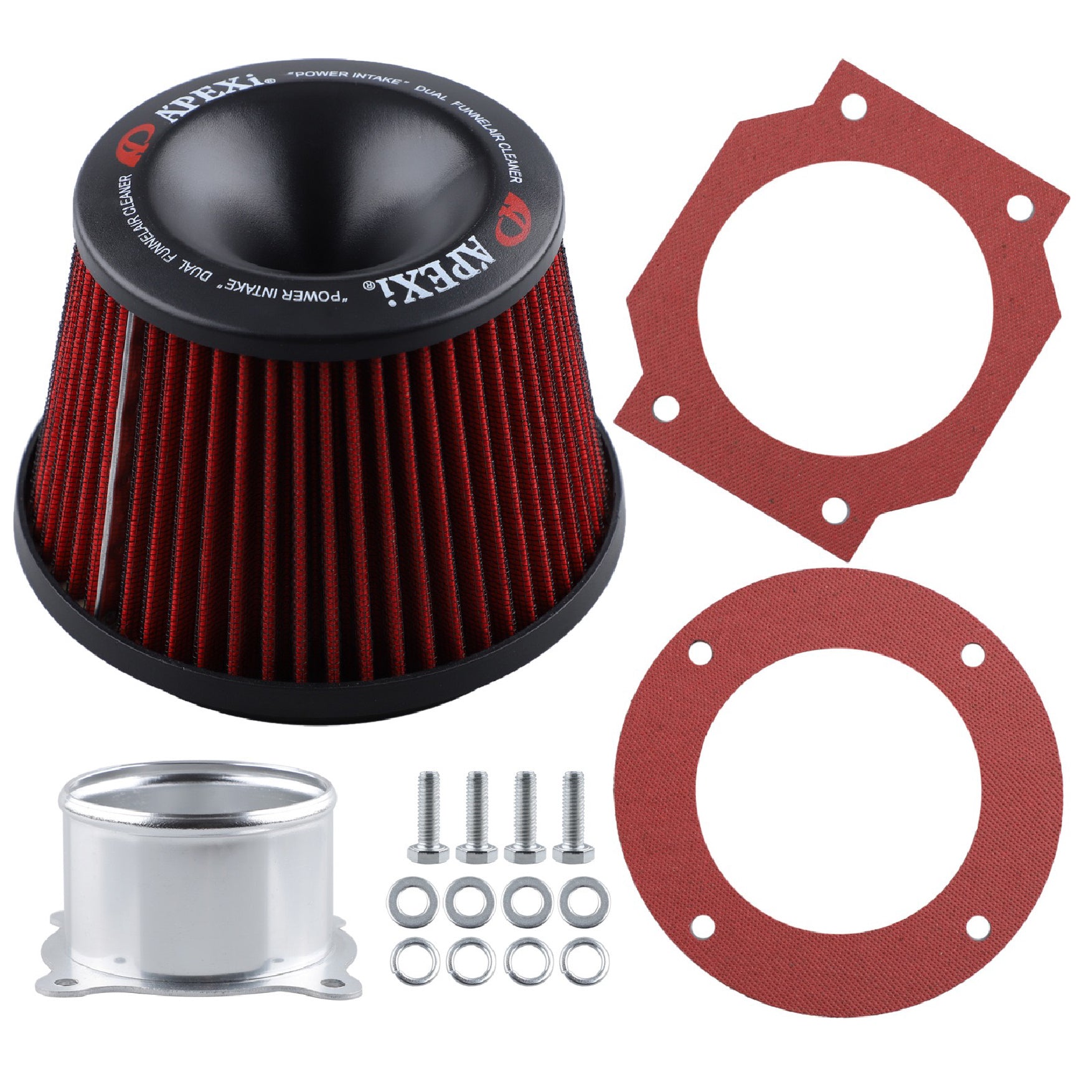 Car modification air intake filter 76mm winter mushroom head high-flow mushroom head suitable for BMW, Honda, Volkswagen