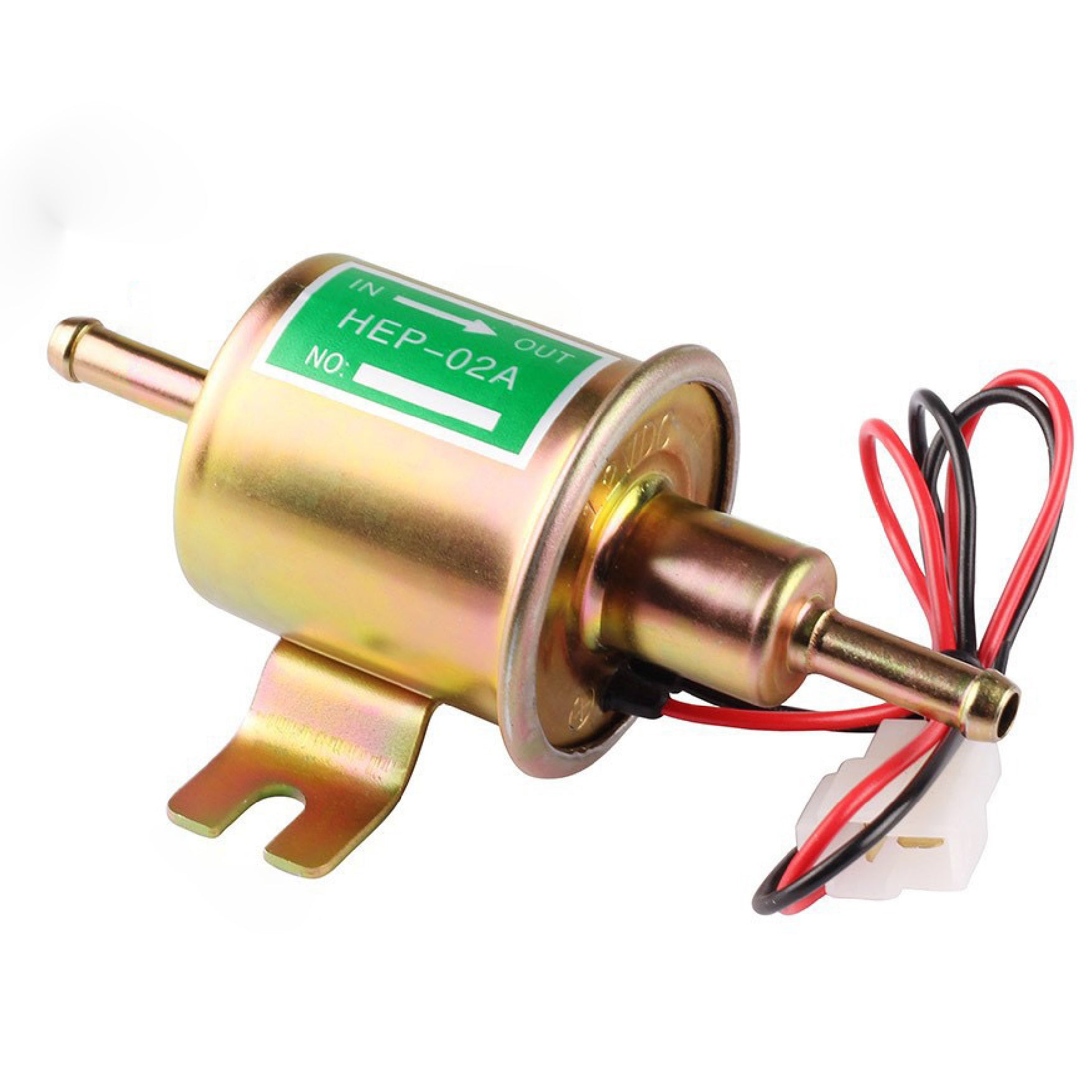 Universal oil pump, diesel pump, HEP-02A fuel pump, electronic pump, 12V/24V, copper-clad aluminium