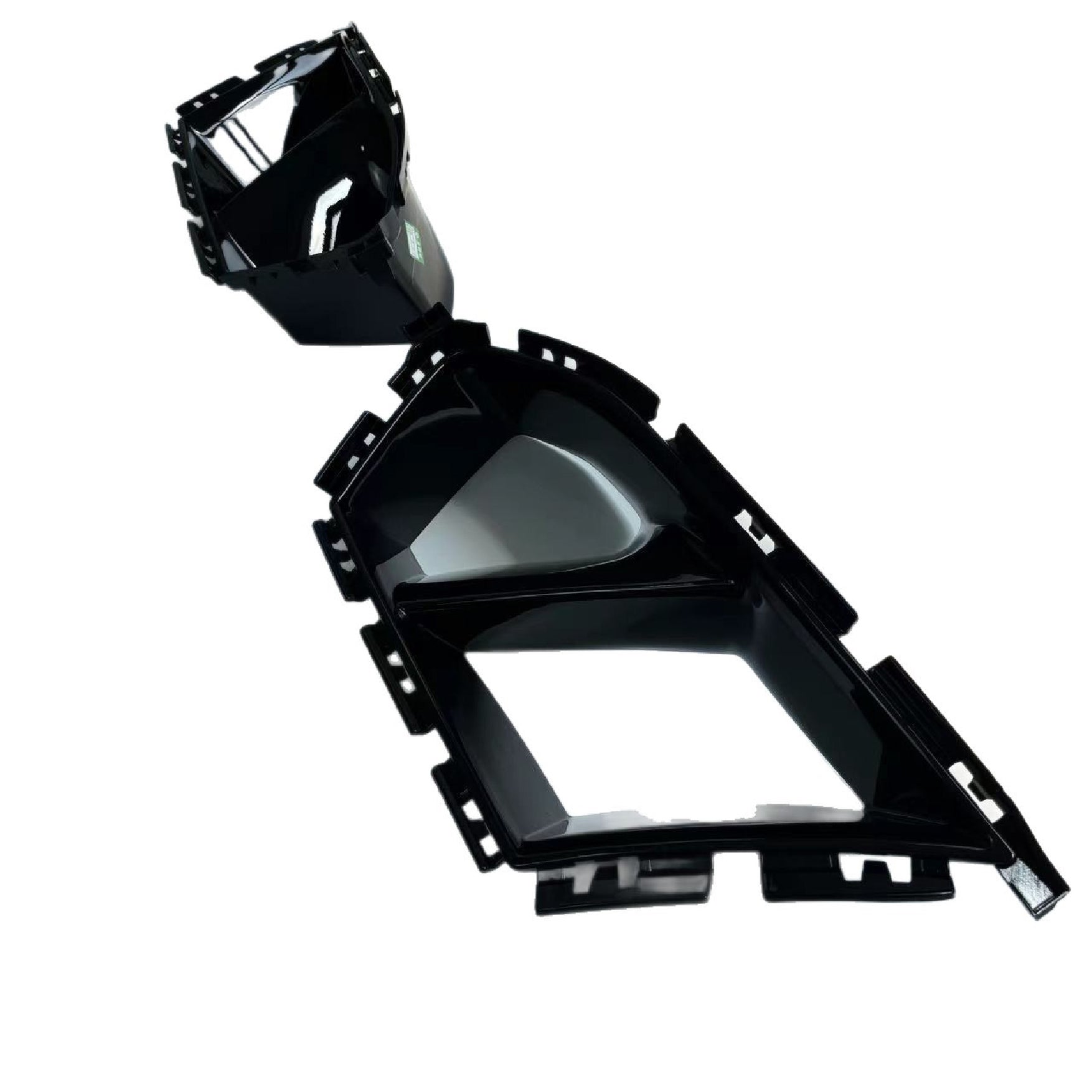 2020-2024 model BMW M3 M4 G80 G82 MP variants with front grille and air intake opening, Imported G80/G82 Air Intake Bar, Gloss Black Modification Parts