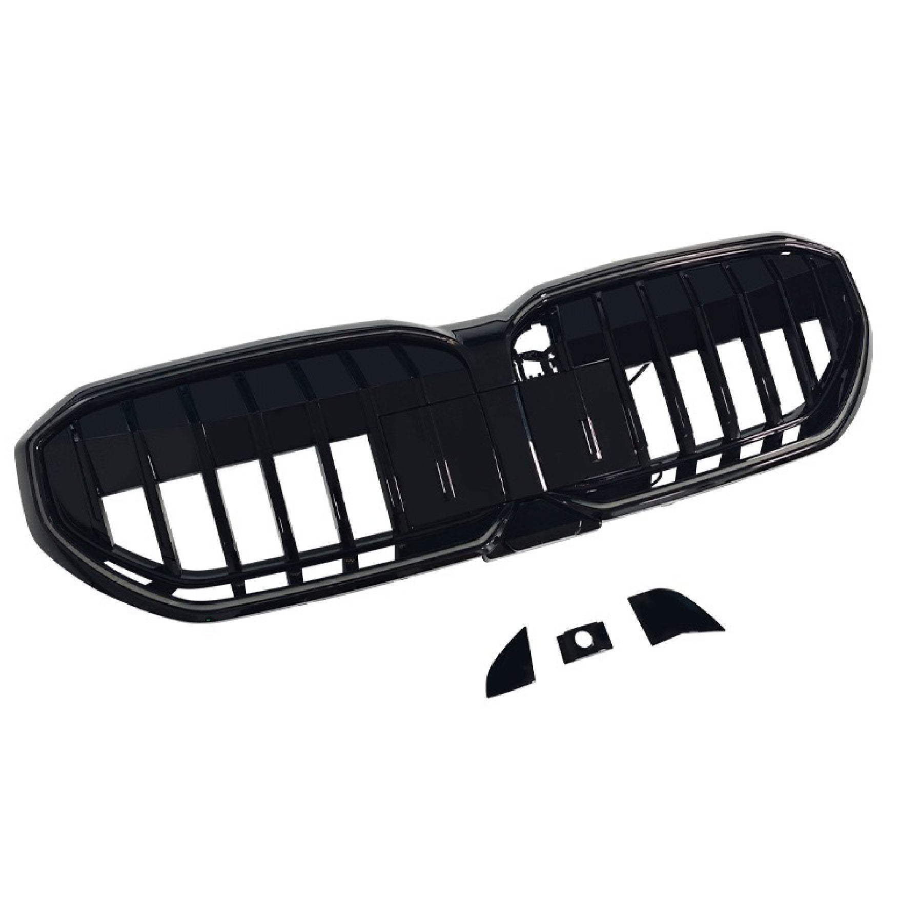 BMW 5 Series Glowing LED Grille Compatible with 2023-2026 Models G60 ABS Vertical Style Modification Parts