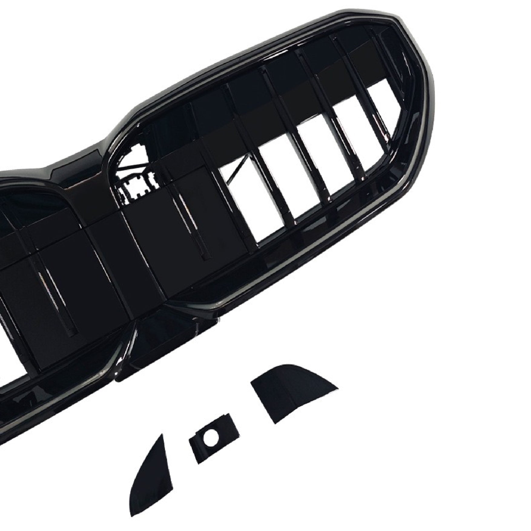 BMW 5 Series Glowing LED Grille Compatible with 2023-2026 Models G60 ABS Vertical Style Modification Parts