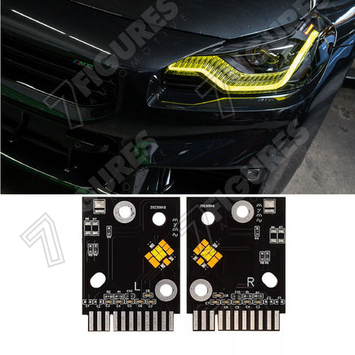 BMW 2 Series Daytime Running Lights – Golden Eye G42 G87 M2 M240i 220 225 230 Lemon Yellow Modification