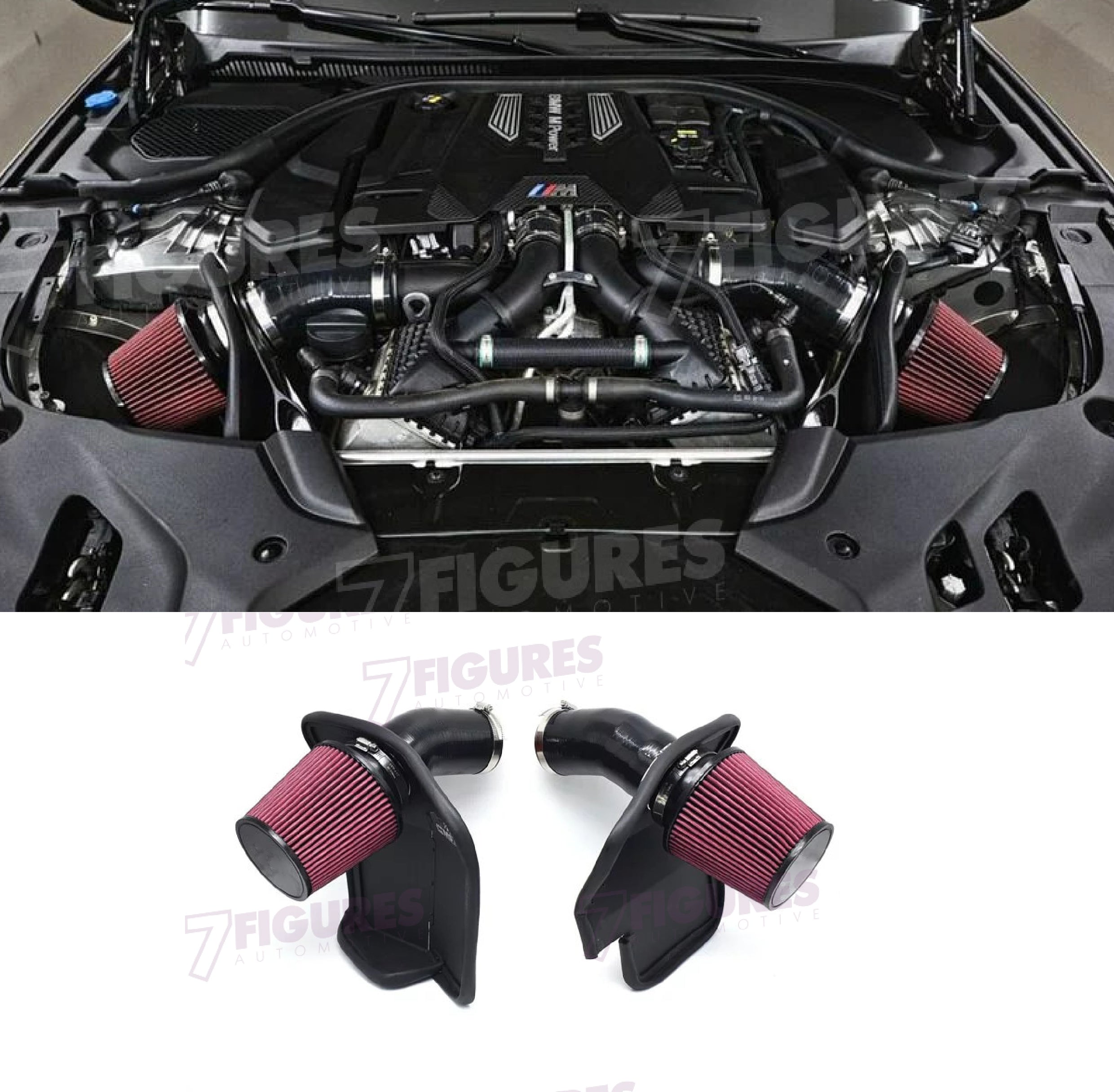 Performance Cold Air Intake For BMW F90 M5, M8, or G30 2020+ M550I