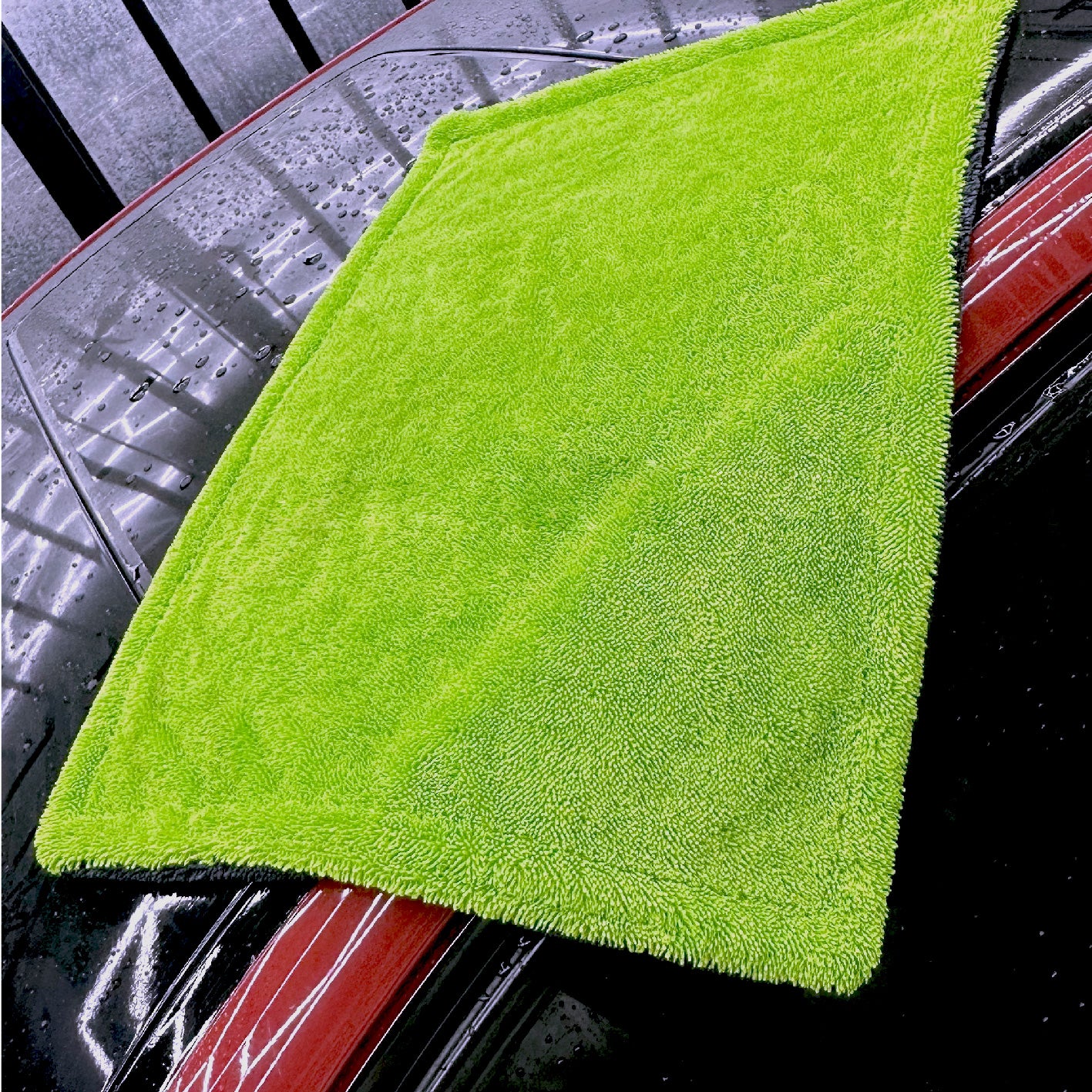 1200GSM Edgeless Twisted Loop Towel: The Ultimate Scratch-Free Car Dry