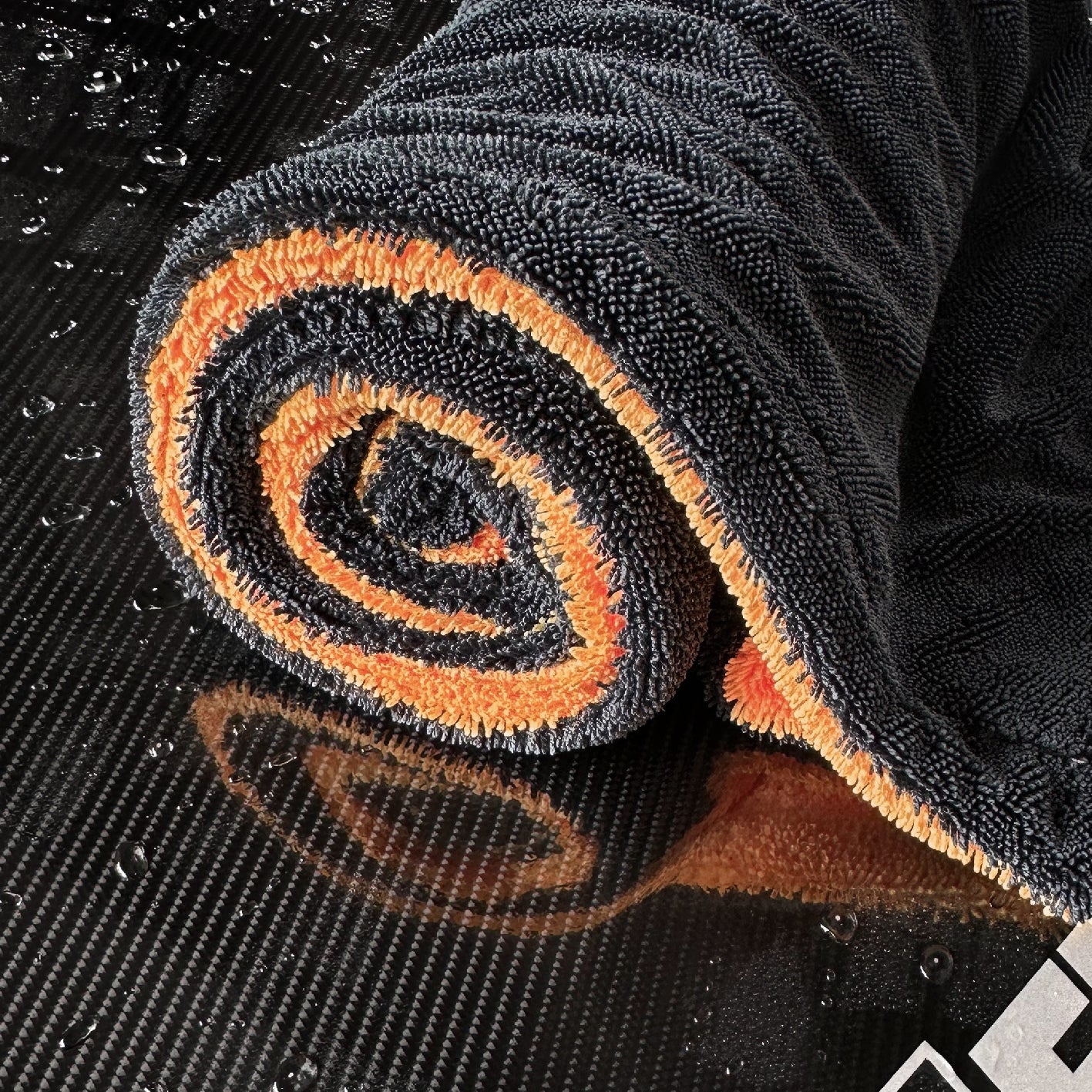 1200GSM Twisted Loop Microfiber Car Drying Towel | Premium Edgeless, Scratch-Free Auto Detailing Cloth